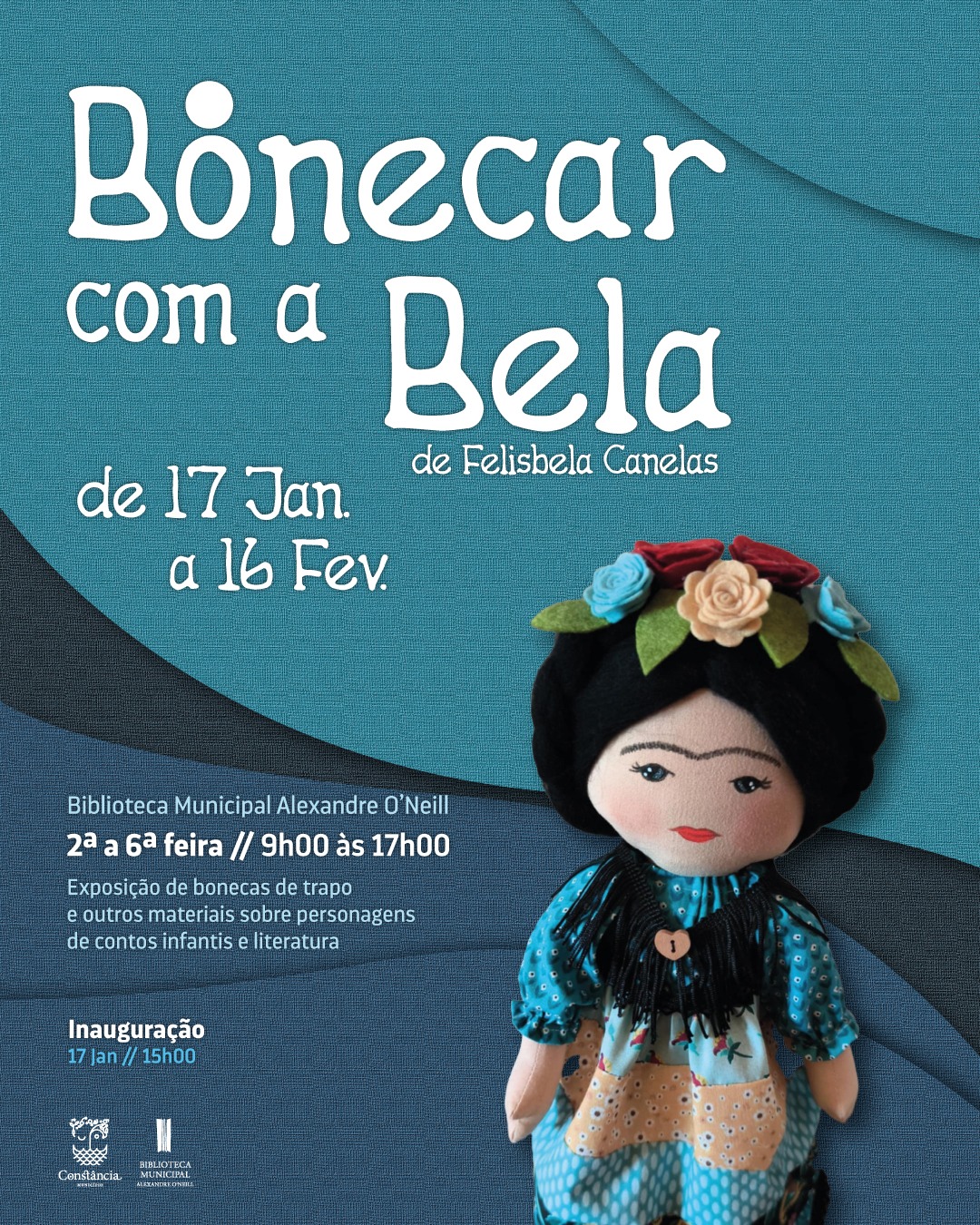 «Bonecar com a Bela» primeira exposição de Felisbela Canela vai decorrer em Constância