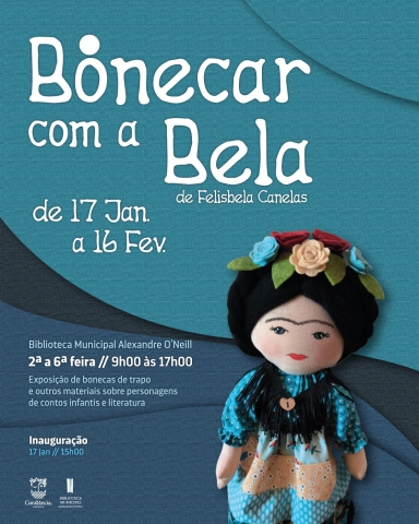 «Bonecar com a Bela» primeira exposição de Felisbela Canela vai decorrer em Constância