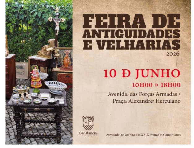 Feira de Antiguidades e Velharias 2026
